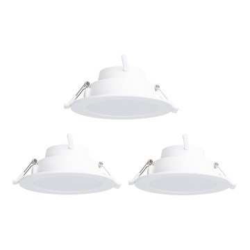Aigostar - SET 3 x LED RGBW Prigušiva ugradbena svjetiljka MESH LED/6W/230V 2700K-6500K pr.11,5cm