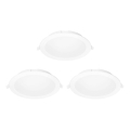 Aigostar - SET 3x LED RGBW Prigušiva ugradbena svjetiljka MESH LED/15W/230V 2700K-6500K pr.17cm