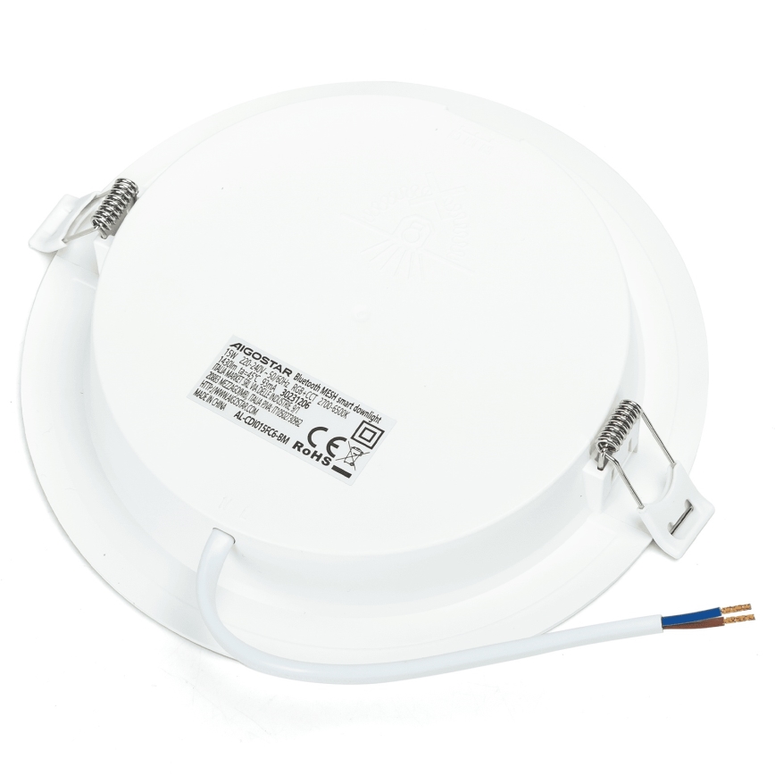 Aigostar - SET 3x LED RGBW Dimmabilno ugradbeno svjetlo MESH LED/15W/230V 2700K-6500K promjer 17 cm