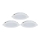 Aigostar - SET 3x LED Ugradbena svjetiljka s prigušivanjem MESH LED/9W/230V 2700K-6500K promjer 14,5 cm
