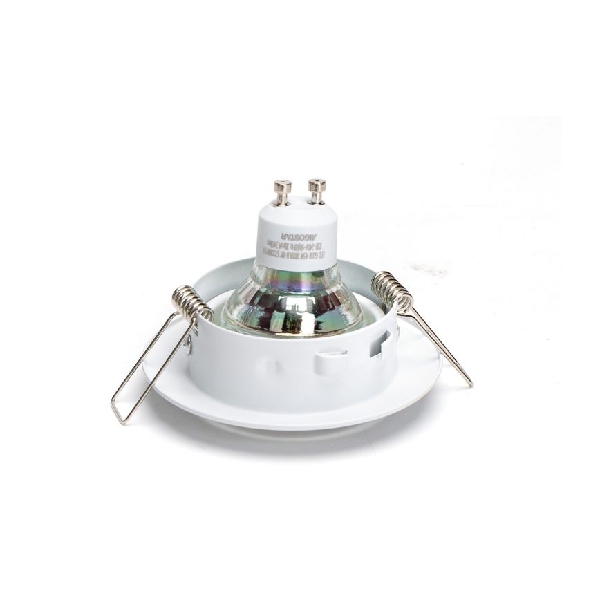 Aigostar - SET 3x LED Ugradna svjetiljka 1xGU10/4,5W/230V 4000K bijela