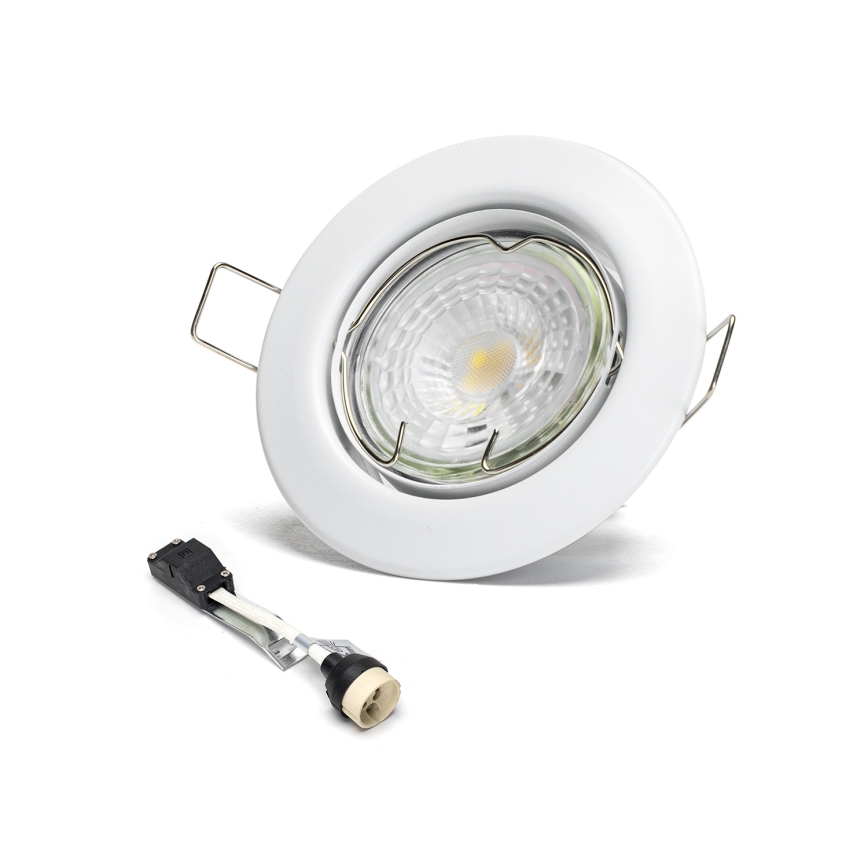 Aigostar - SET 3x LED Ugradna svjetiljka 1xGU10/4,5W/230V 4000K bijela