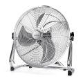 Aigostar - Stajaći ventilator 100W/230V, promjer 54 cm, sjajni krom