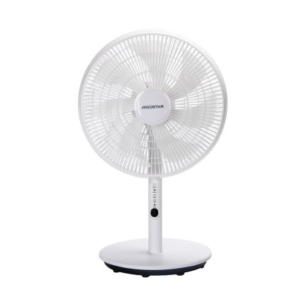 Aigostar - Stajaći ventilator 2u1 45W/230V bijeli + daljinski upravljač