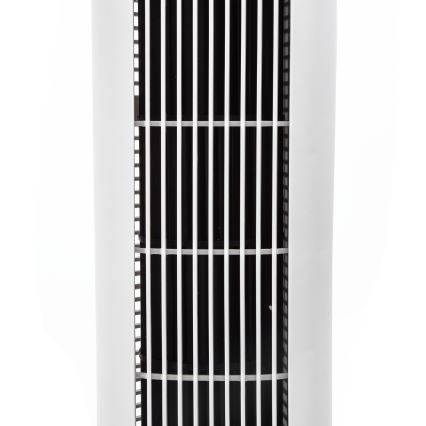 Aigostar - Stupnični ventilator 50W/230V bijela + daljinski upravljač
