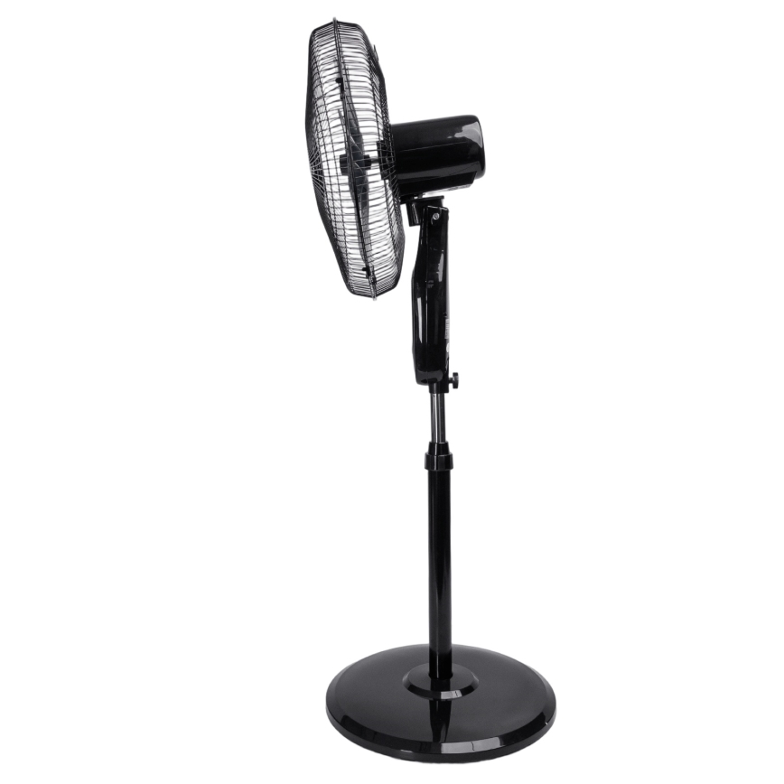 Aigostar - Stajaći ventilator 60W/230V 130 cm crni + daljinski upravljač