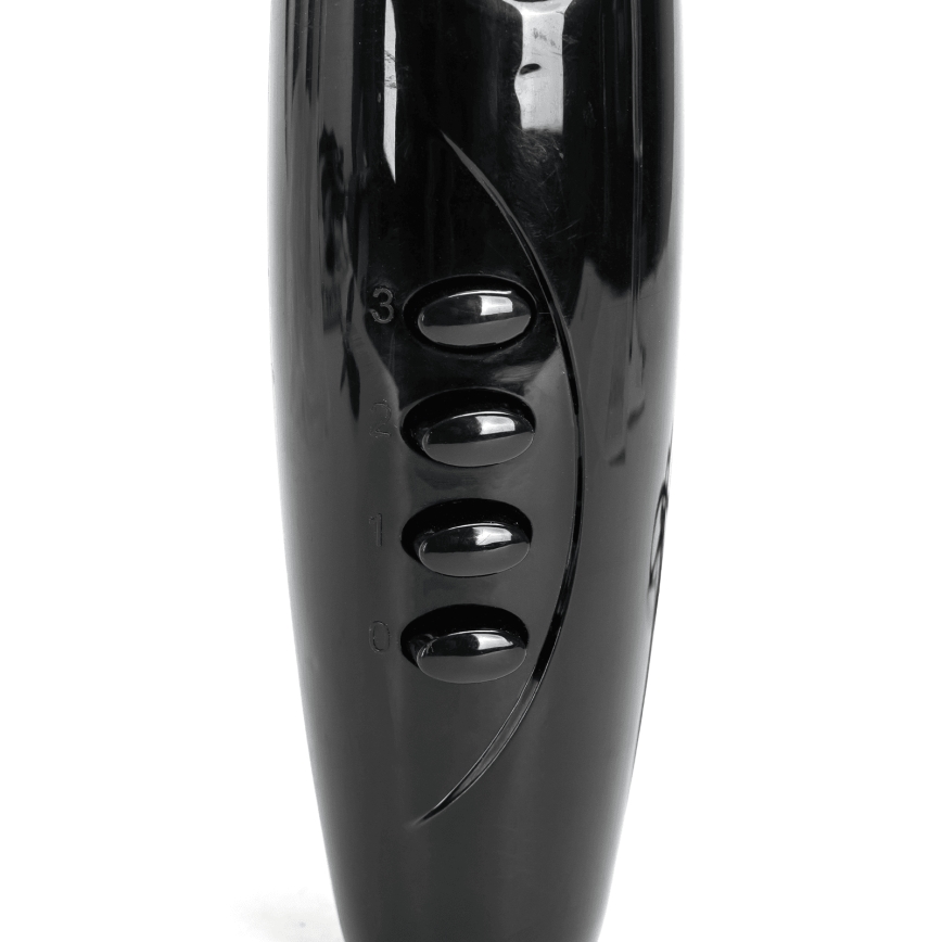 Aigostar - Stajaći ventilator 60W/230V crne boje