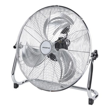 Aigostar - Stojeći ventilator 100W/230V Ø 54 cm sjajni krom