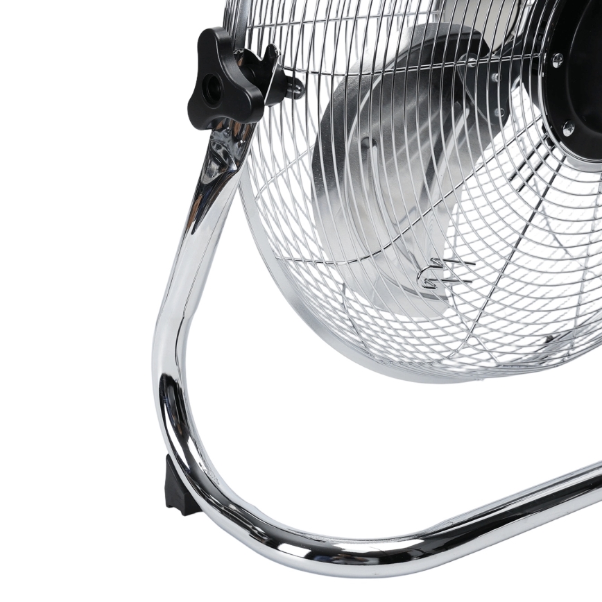 Aigostar - Stojeći ventilator 100W/230V, Ø 54 cm, sjajni krom