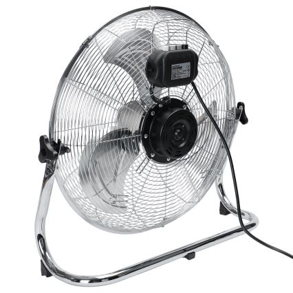 Aigostar - Stojeći ventilator 100W/230V, Ø 54 cm, sjajni krom
