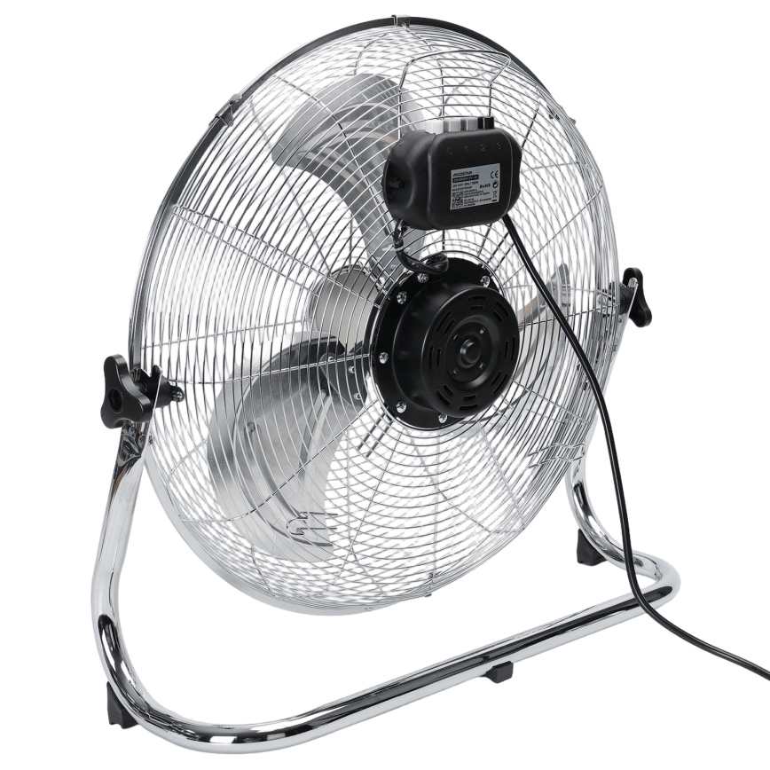 Aigostar - Stojeći ventilator 100W/230V, Ø 54 cm, sjajni krom
