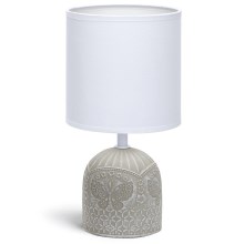 Aigostar - Stolna lampa 1xE14/40W/230V bež/bijela