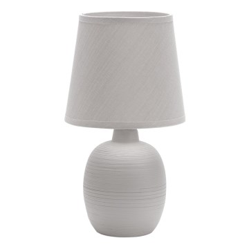 Aigostar - Stolna lampa 1xE14/40W/230V siva