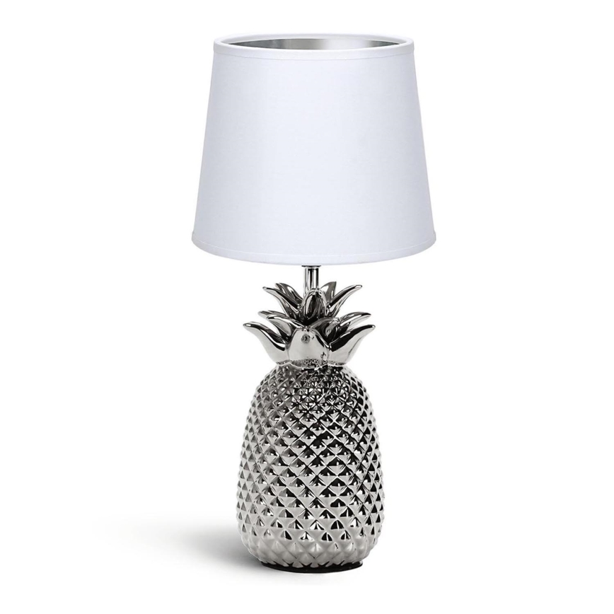 Aigostar - Stolna lampa 1xE14/40W/230V sjajni krom