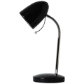 Aigostar - Stolna lampa 1xE27/36W/230V crna/krom