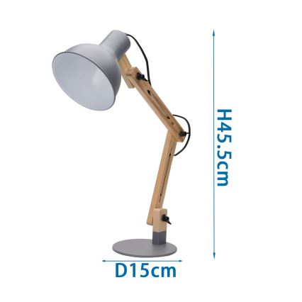 Aigostar - Stolna lampa 1xE27/40W/230V