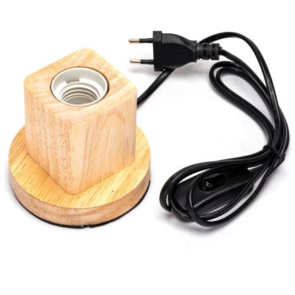 Aigostar - Stolna lampa 1xE27/60W/230V bež