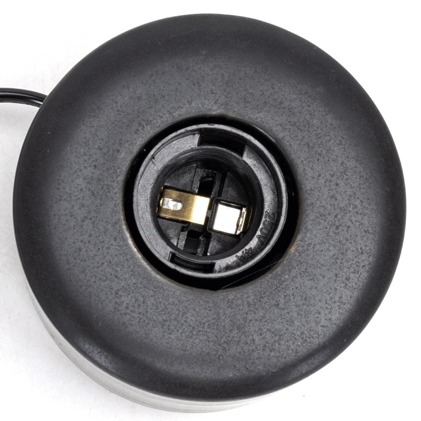 Aigostar - Stolna lampa 1xE27/60W/230V crna