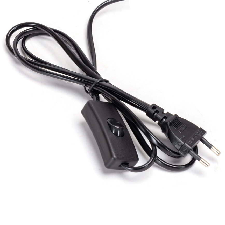 Aigostar - Stolna lampa 1xE27/60W/230V crna