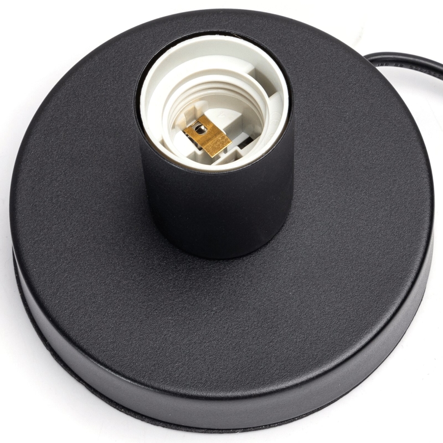 Aigostar - Stolna lampa 1xE27/60W/230V crna