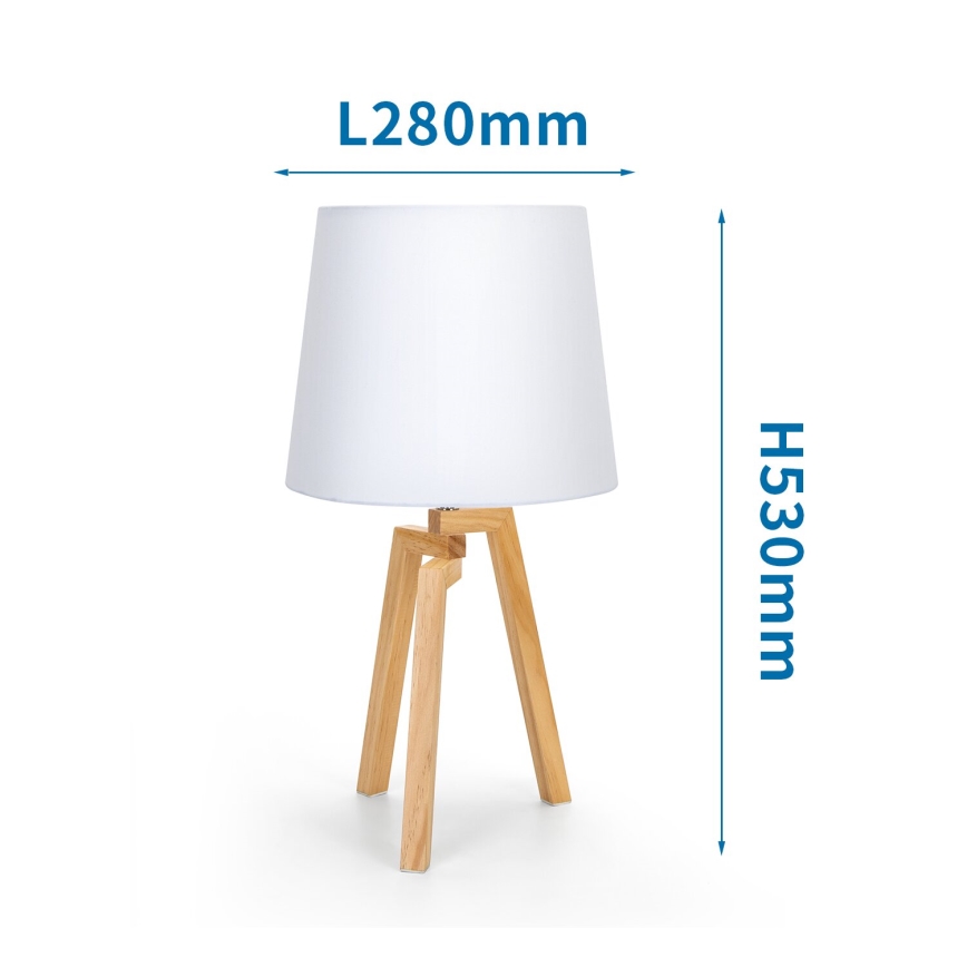 Aigostar - Stolna lampa 1xE27/60W/230V
