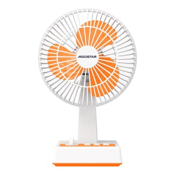 Aigostar - Stolni ventilator 6W/USB
