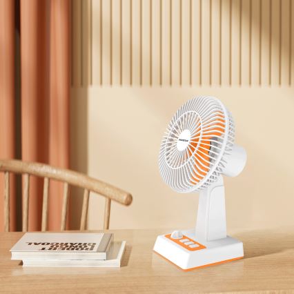 Aigostar - Stolni ventilator 6W/USB