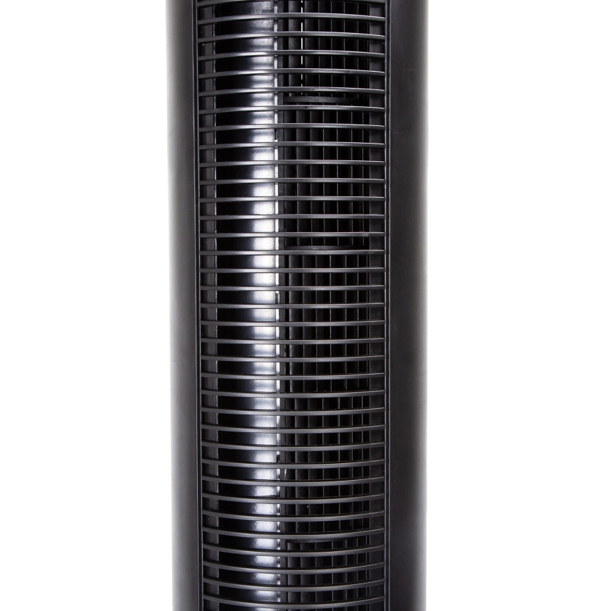 Aigostar - Stupni ventilator 45W/230V crna + daljinski upravljač
