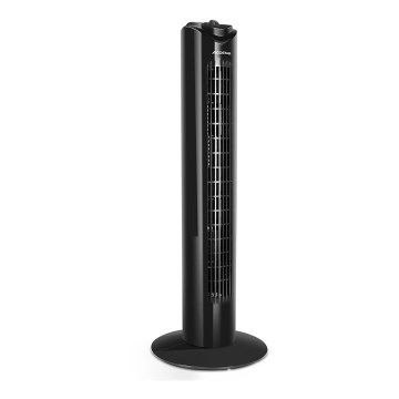 Aigostar - Stupni ventilator 45W/230V crna