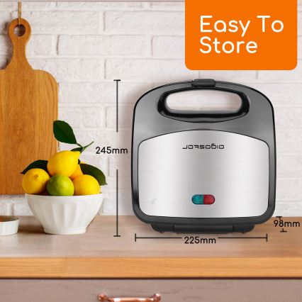 Aigostar - Toster 800W/230V crne boje