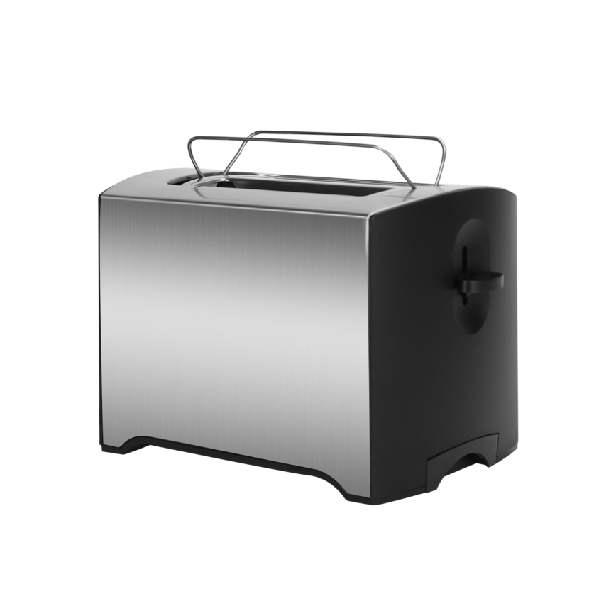 Aigostar - Toster s dva otvora 900W/230V mat krom