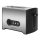 Aigostar - Toster s dva otvora 900W/230V mat krom