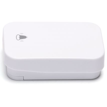 Aigostar - Utično bežično zvono 1Z 230V IPX4 bijela