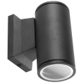 Aigostar - Vanjska zidna svjetiljka 1xGU10/230V crna IP65 okrugli