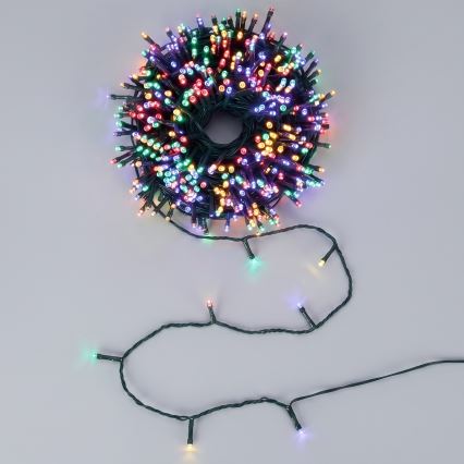 Aigostar - Vanjski božićni LED lanac, 50xLED/8 funkcija, 8 m, IP44, višebojni