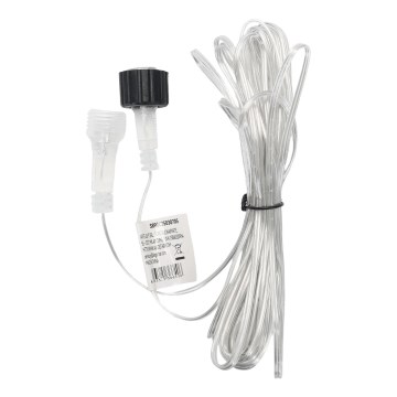 Aigostar - Vanjski produžni kabel za svjetlosne nizove 5 m IP44 proziran