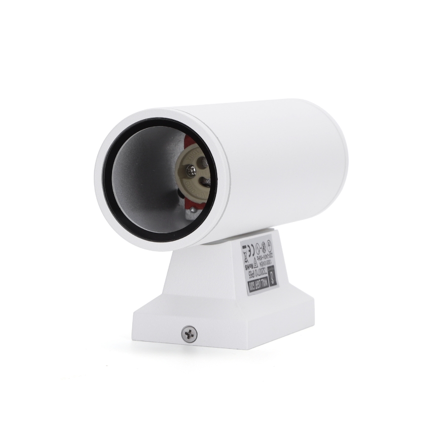 Aigostar - Vanjsko zidno svjetlo 2xGU10/230V IP65 bijelo okruglo