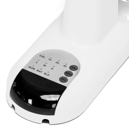 Aigostar -  Zidni ventilator 45W/230V bijela + daljinski upravljač