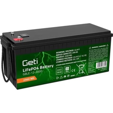 Akumulator LiFePO4 12,8V/200Ah