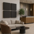 Akustični panel SILENCE 58x58 cm, antracit
