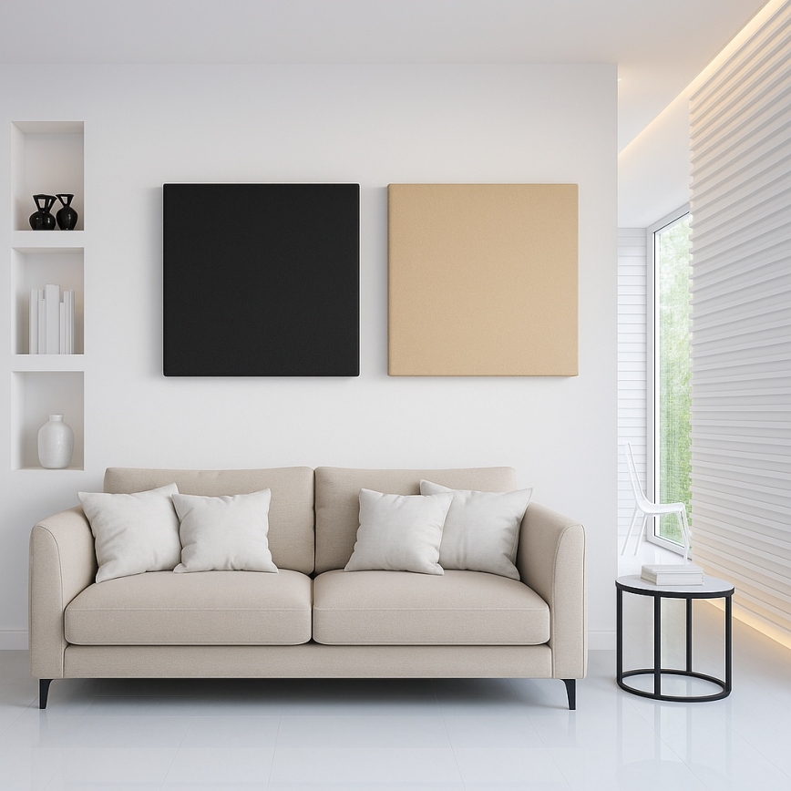 Akustični panel SILENCE 58x58 cm antracit