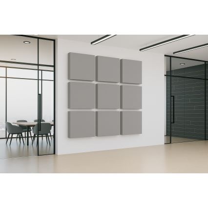 Akustični panel SILENCE 58x58 cm siva