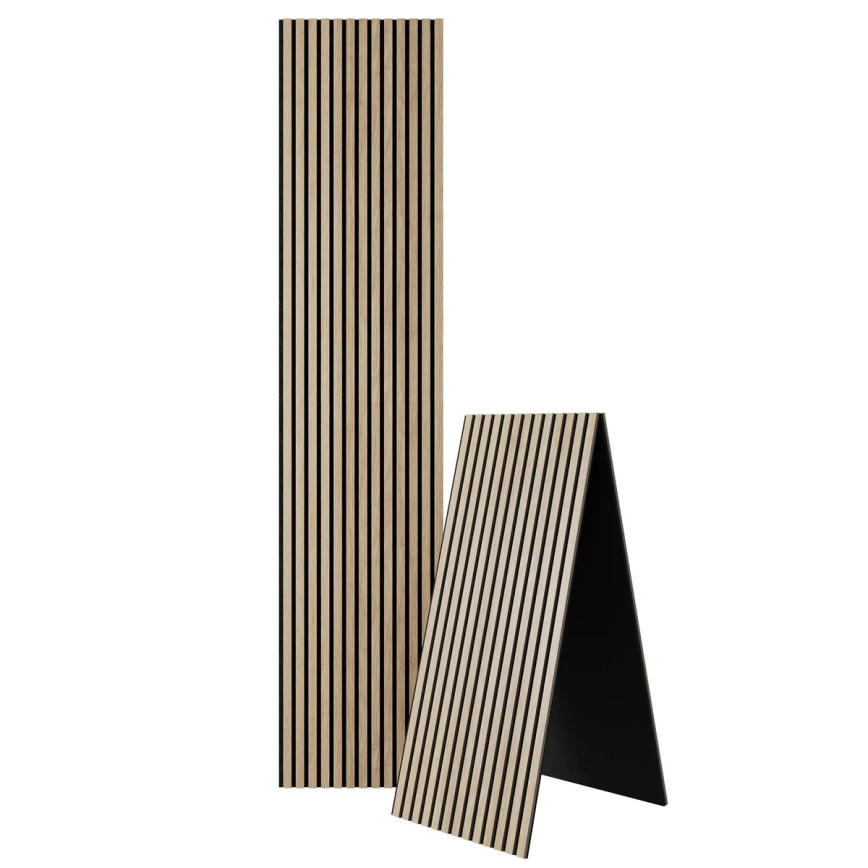 Akustični zidni panel VASALUND 240x52 cm hrast