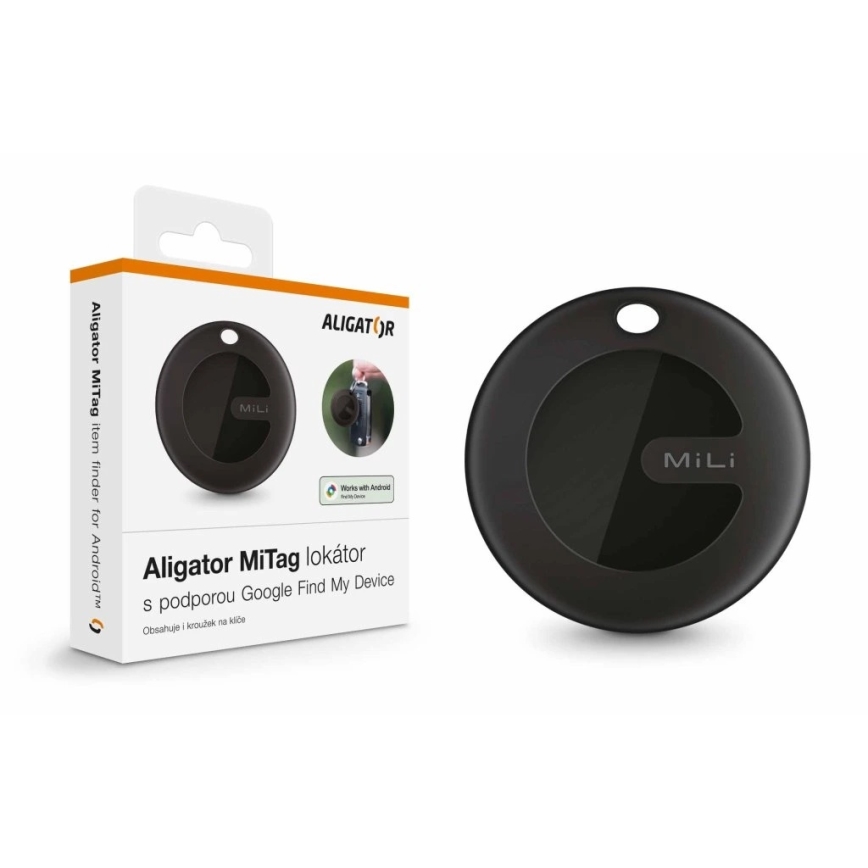 Aligator APD003 - Lokator MiTag 1xCR2032 IP67 crna