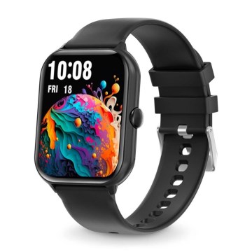 Aligator AW10BK - Pametni sat Watch GO 220 mAh IP67 crna