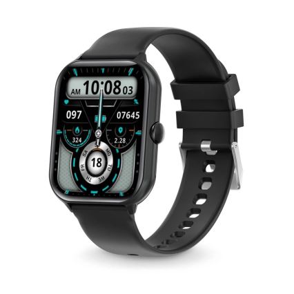 Aligator AW10BK - Pametni sat Watch GO 220 mAh IP67 crna
