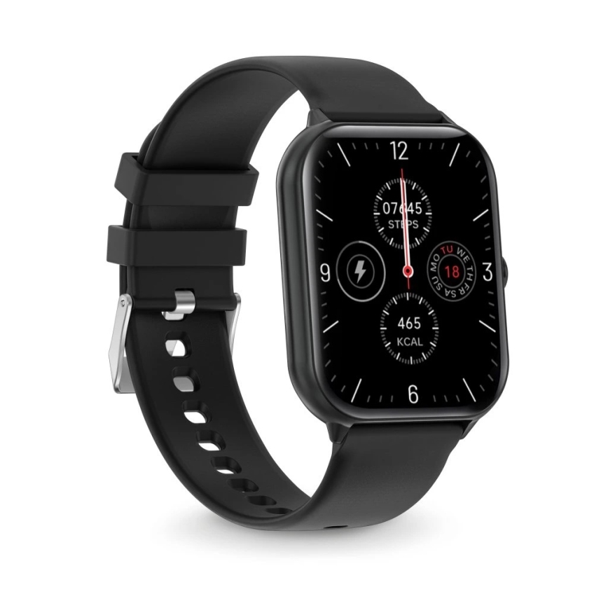 Aligator AW10BK - Pametni sat Watch GO 220 mAh IP67 crna