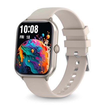 Aligator AW10SR - Pametni sat Watch GO 220 mAh IP67 krem