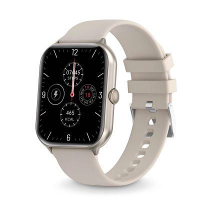 Aligator AW10SR - Pametni sat Watch GO 220 mAh IP67 krem