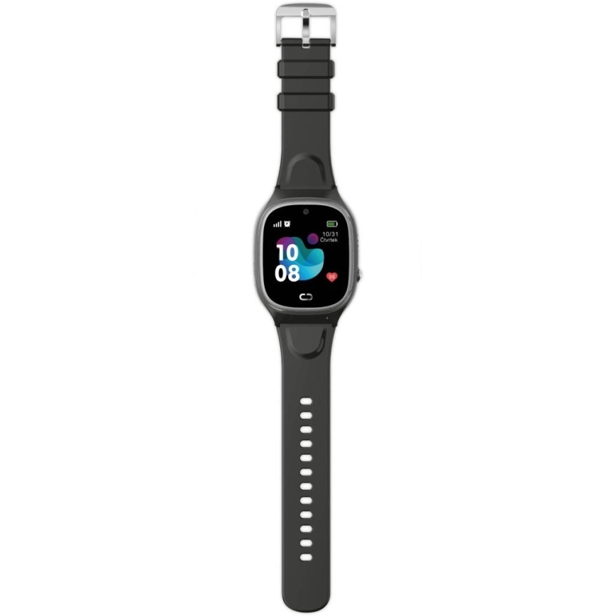 Aligator AW11BK - Pametni sat Watch Junior 2 450 mAh IP67 Wi-Fi crna